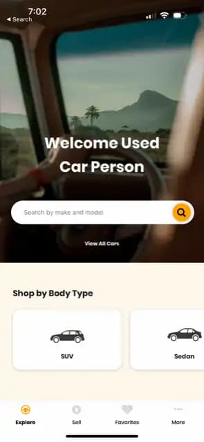 CarLotz Mobile Application